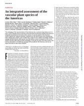 book An integrated assessment of the vascular plant species of the Americas (Data Set S1. Checklist of vascular plants of the Americas)