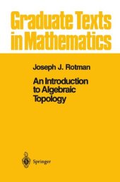 book An Introduction to Algebraic Topology