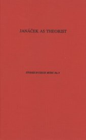 book Janáček as theorist