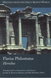 book Flavius Philostratus: Heroikos