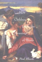 book How children learn the meanings of words