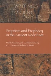 book Prophets and prophecy in the ancient Near East