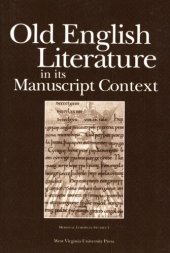 book Old English literature in its manuscript context