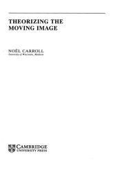 book Theorizing the moving image