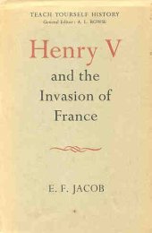 book Henry V and the invasion of France