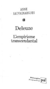 book Deleuze L'empirisme transcendantal