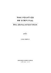 book The politics of survival: Peirce, affectivity, and social criticism