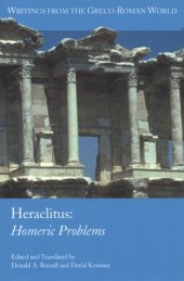 book Heraclitus: Homeric problems