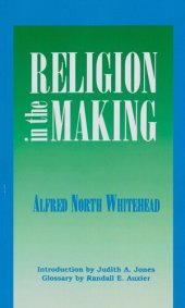 book Religion in the making: Lowell lectures 1926