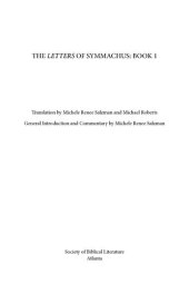 book The letters of Symmachus