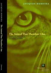 book The animal that therefore I am