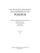 book The Byzantine monuments and topography of the Pontos, Vol. 2