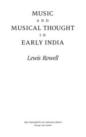 book Music and musical thought in early India