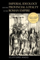 book Imperial ideology and provincial loyalty in the Roman Empire