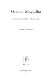 book Greater Magadha: studies in the culture of early India