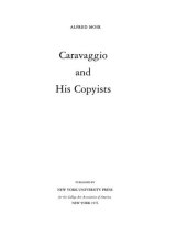 book Caravaggio and his copyists