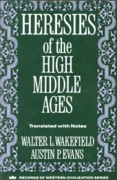 book Heresies of the high middle ages