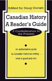 book Canadian history: a reader's guide., Vol. 2