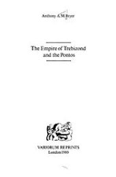 book The Empire of Trebizond and the Pontos