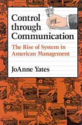 book Control through communication: the rise of system in American management