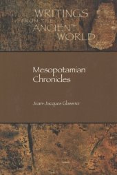 book Mesopotamian chronicles