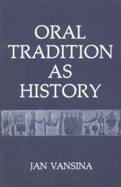 book Oral tradition as history