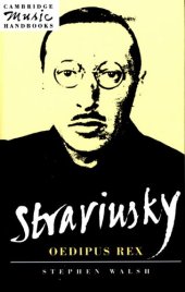 book Stravinsky: Oedipus rex