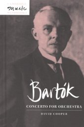 book Bartók, Concerto for orchestra