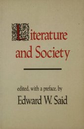 book Literature and society