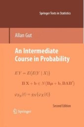 book An Intermediate Course in Probability