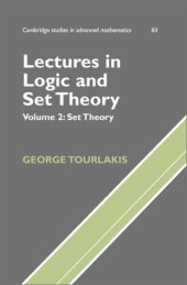 book Lectures in Logic and Set Theory. Volume 2: Set Theory