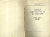 book German Foreign Office Documents. German Policy in Turkey, 1941-1943