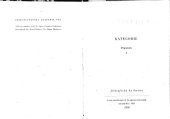 book Kategorie (Organon I)