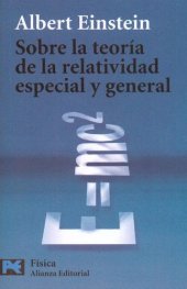 book Sobre La Teoria De La Relatividad Especial y General   Relativity: the Special and the General Theory