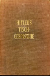 book Dr. Henry Picker - Hitlers Tischgespräche