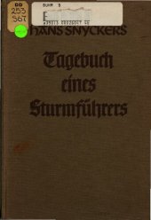 book Tagebuch eines Sturmführers