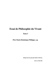 book 1961-1962 - Essai de Philosophie du Vivant - Tome 1