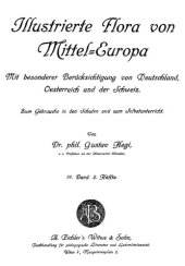 book Illustrierte Flora von Mitteleuropa. 4.2, Dicotyledones 2