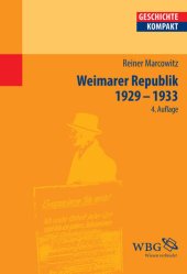 book Die Weimarer Republik 1929-1933