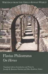 book Flavius Philostratus: On heroes