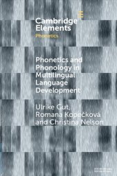 book Phonetics and Phonology in Multilingual Language Development