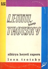 book Lenin'e Karşı Trotsky