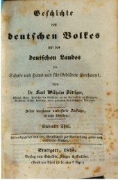 book Geschichte des deutschen Volkes und des deutschen Landes für Schule und Haus und für Gebildete überhaupt