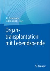 book Organtransplantation mit Lebendspende