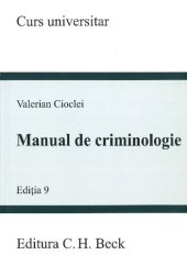 book Manual de criminologie