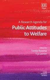 book A Research Agenda for Public Attitudes to Welfare (Elgar Research Agendas)