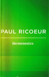 book Writings and Lectures, Volume 2, Hermeneutics