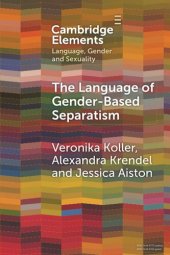 book The Language of Gender-Based Separatism