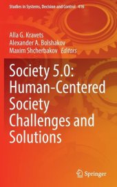 book Society 5.0: Human-Centered Society Challenges and Solutions