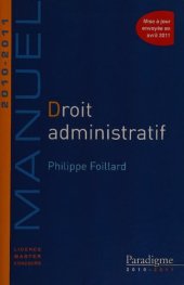 book Droit administratif